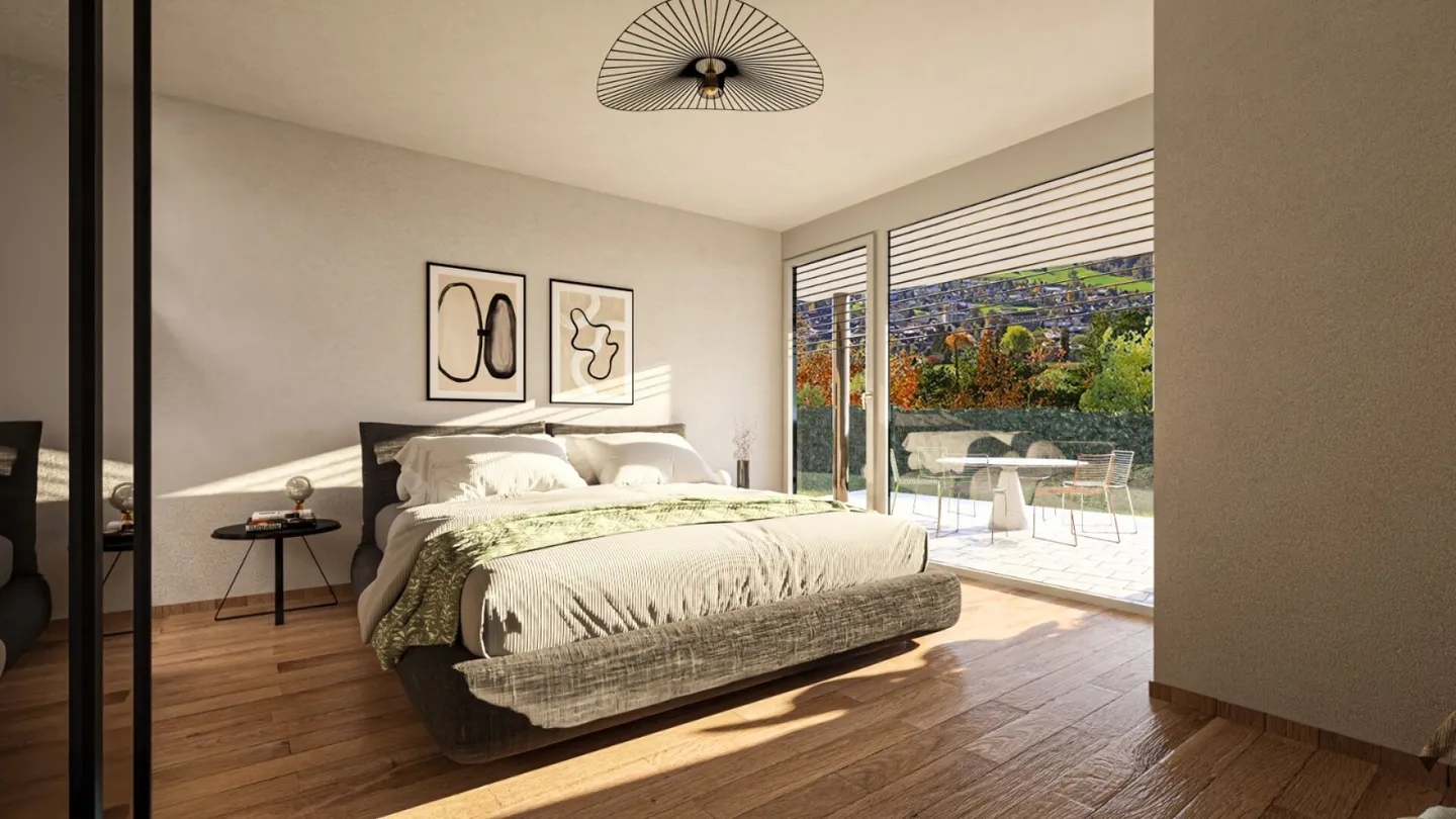 Newly built garden apartment No. 7: 2 bathrooms, terrace, 110 m² garden, carport, cellar, washing machine/dryer - Photo 18 of 18