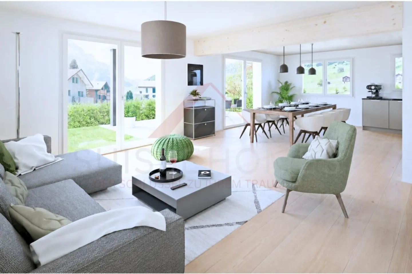 New building in Seelisberg - detached 6.5-room family house with plenty of design freedom - Photo 1 of 13