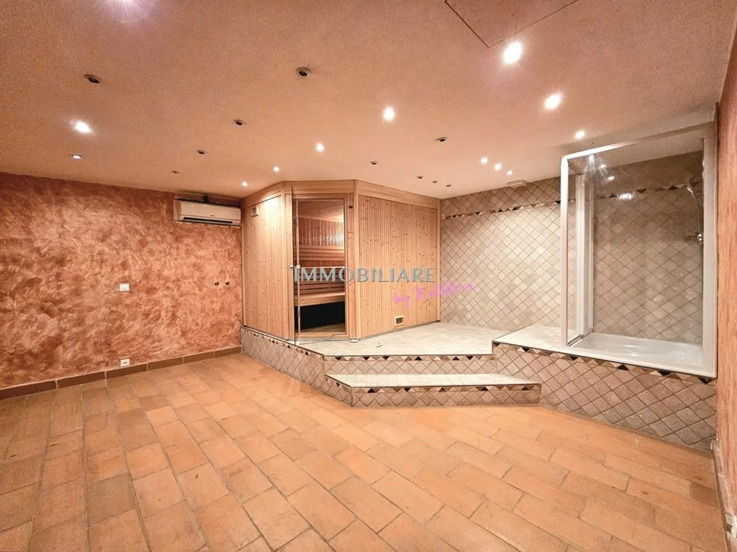 Penthouse + Gästewohnung / Büro mit privatem Pool, Sauna,  Grottino un - Foto 18 von 19