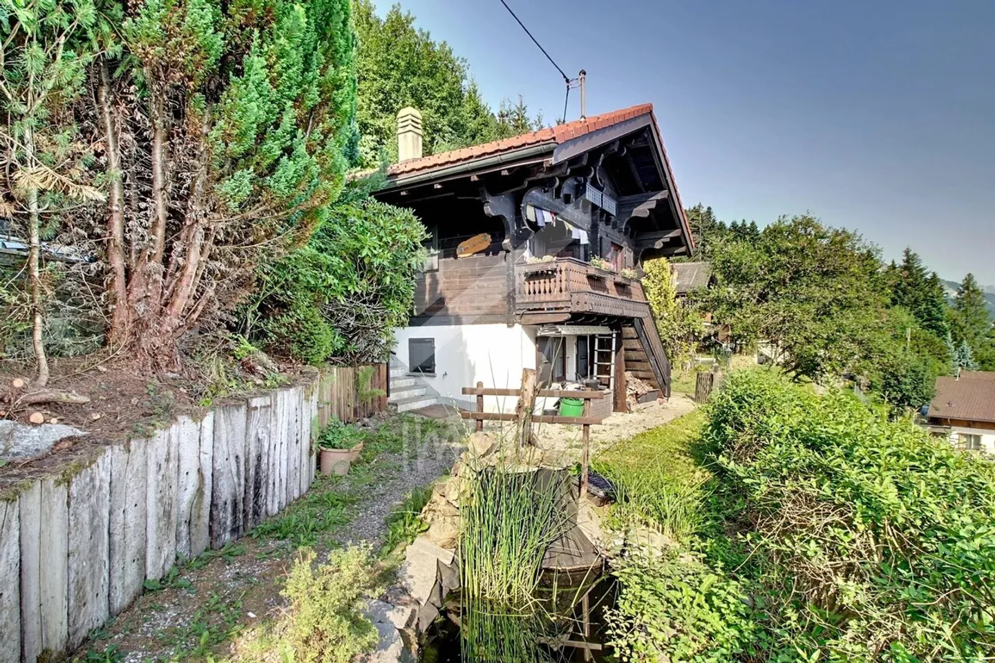 Blockhaus, Blick auf den Genfersee und die Berge - Verkauf an Ausländer OK - Foto 9 von 13