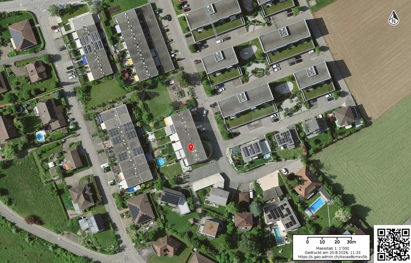 Maison mitoyenne de 6 pièces au calme avec piscine &amp; garage à Wünnewil - Photo 16 sur 16