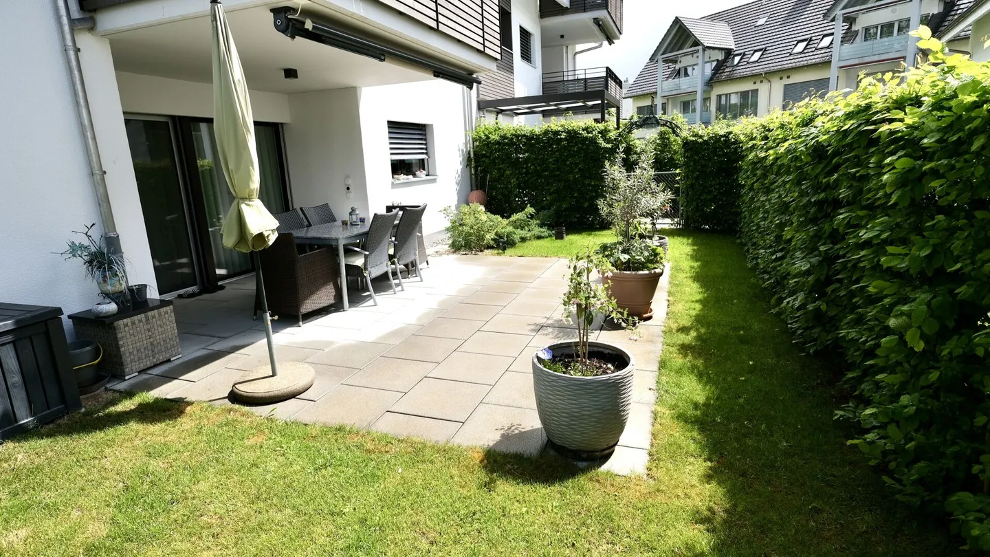 Exklusive Gartenwohnung in Glattfelden - Foto 4 von 13