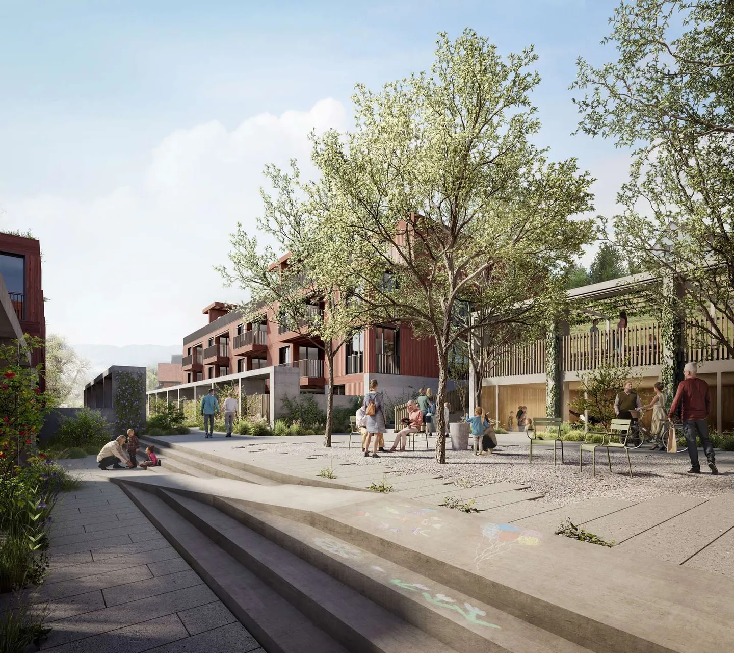 Appartements durables au centre du village - Photo 1 sur 8