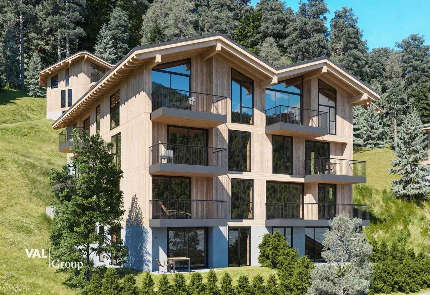 Residence Le Roc: Luxurious Apartments with 5-Star Comfort and Mountain Panorama - Photo 5 of 12