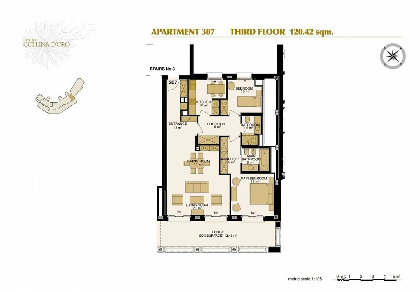 Resort Collina d'Oro 307 - Foto 6 di 9