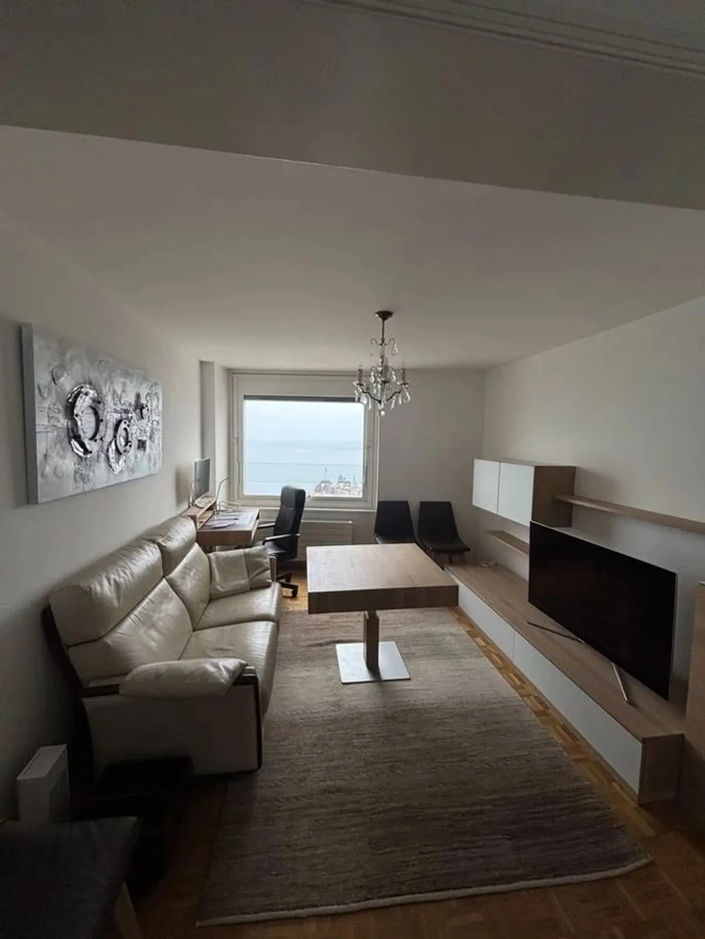 Appartamento arredato con 2 stanze al 16° piano con vista su Montreux e sul lago. - Foto 6 di 12