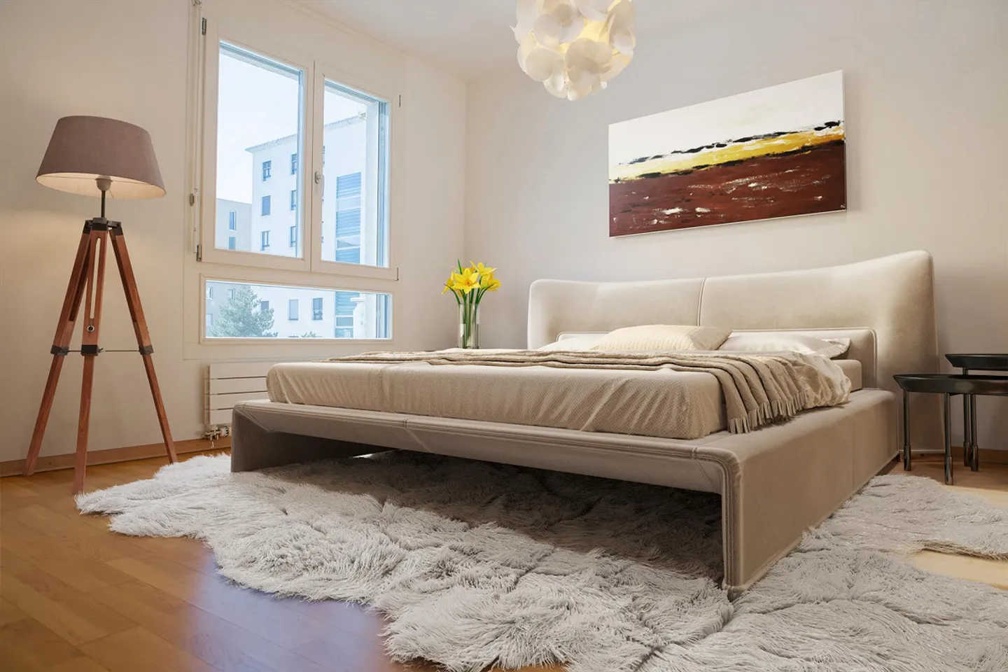 Geräumige 3,5 Zimmer im Stadtteil Cormanon - Foto 4 von 6