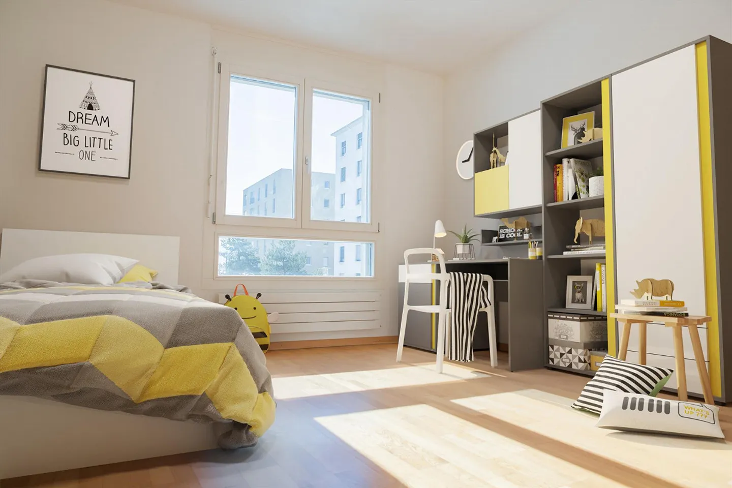 Geräumige 3,5 Zimmer im Stadtteil Cormanon - Foto 5 von 6