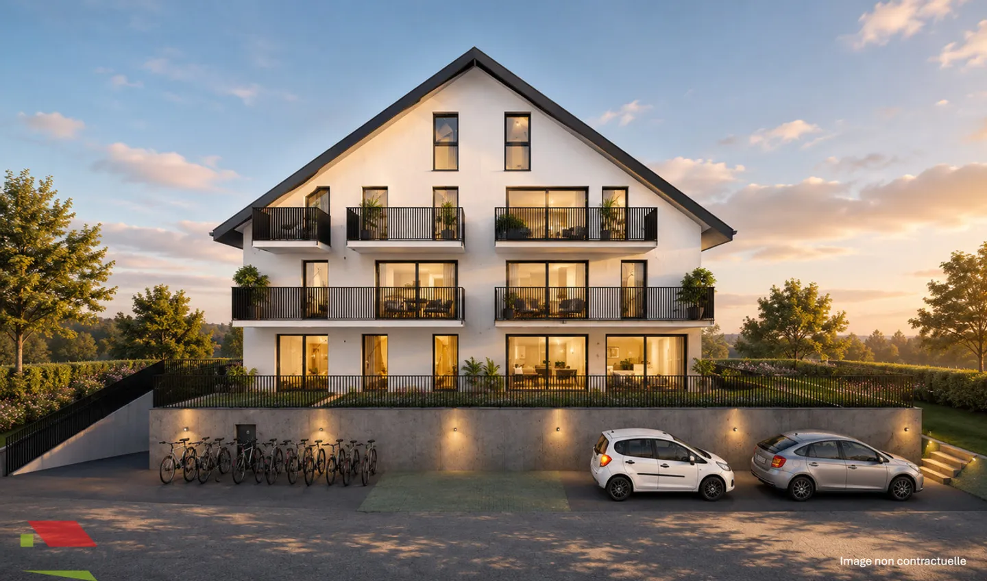 3.5 room new apartment in Daillens - Beautiful Jura View - Balcony - Photo 1 of 9