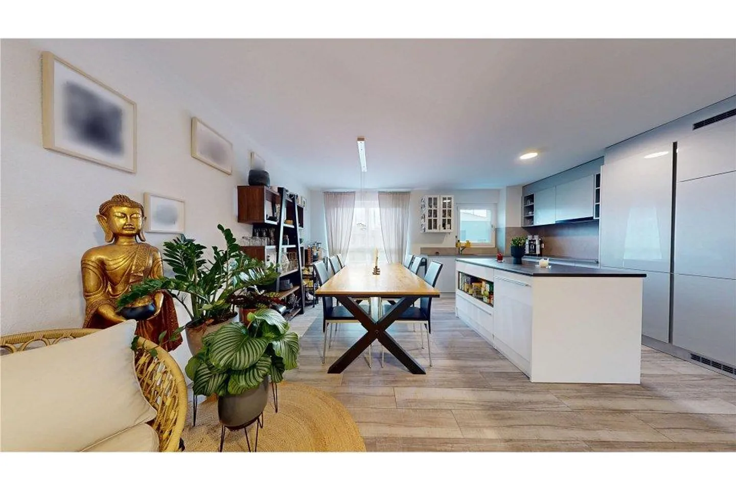 Available immediately 3.5 rooms of 100 m2 15 min from the center of Fribourg... - Photo 4 of 8