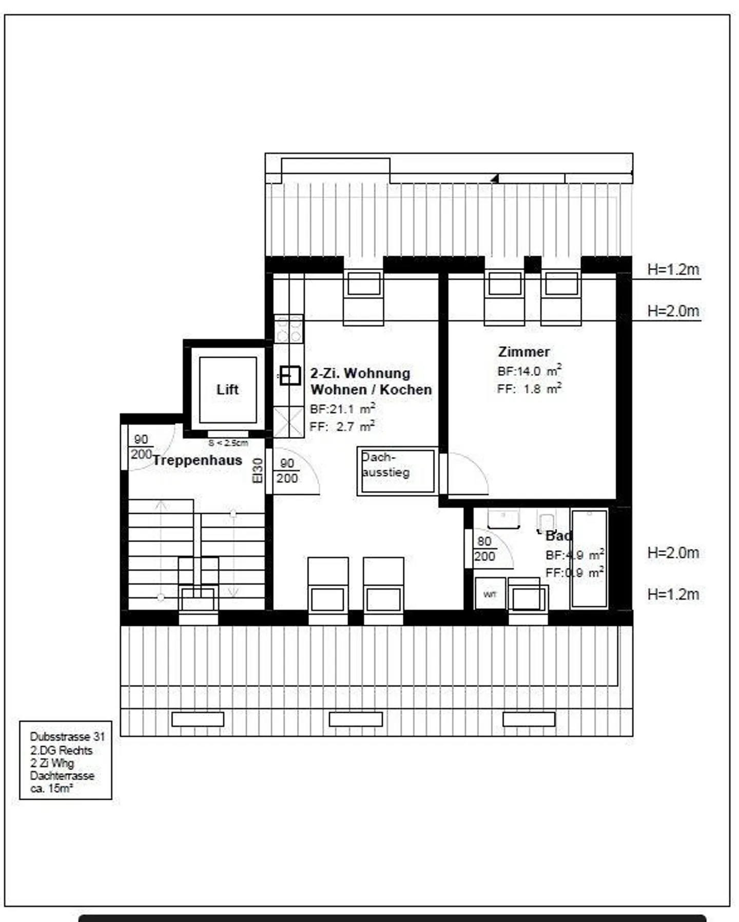 Exclusive New Construction Penthouse with Private Rooftop Terrace and Panoramic View - Photo 4 of 13
