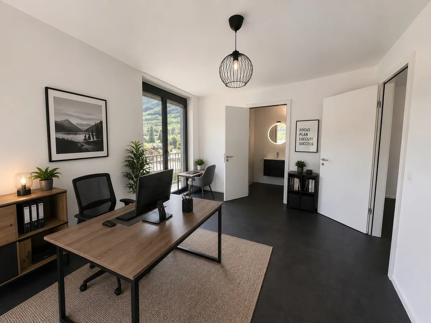 Büros / modernes Kabinett mit 3.5 Zimmern im 4. Stock - Foto 8 di 9