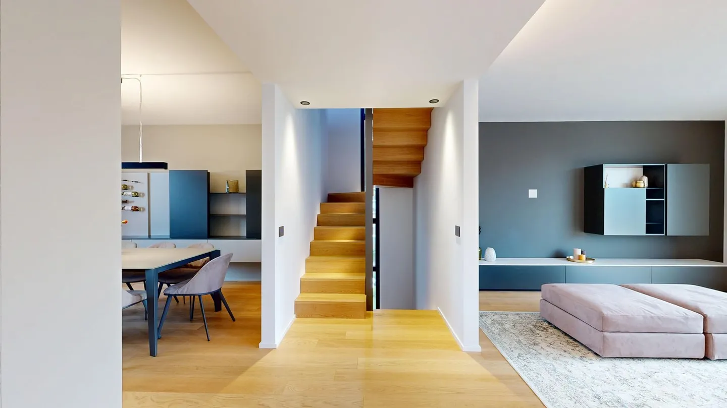 Duplex all'ultimo piano con terrazza vista lago - Foto 5 di 10