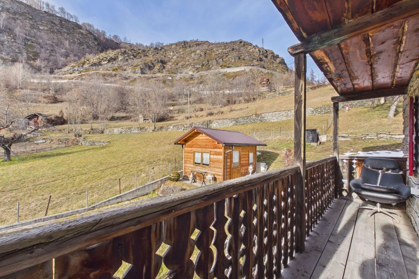 Incantevole appartamento in stile chalet di 3,5 locali a Törbel - posizione collinare soleggiata con vista sulle montagne - Foto 5 di 6