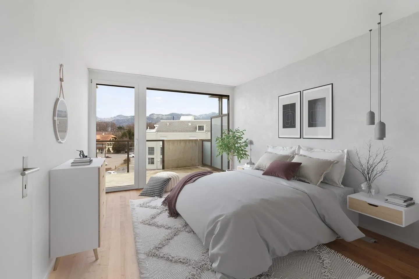 Penthouse moderne avec terrasses - Photo 6 sur 13