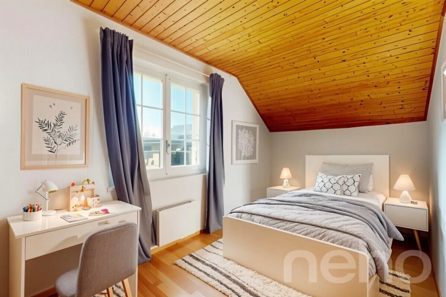 Helle VILLA IN RUHIGER LAGE, ZWISCHEN NATUR UND NAHE LAUSANNE - Foto 9 von 10