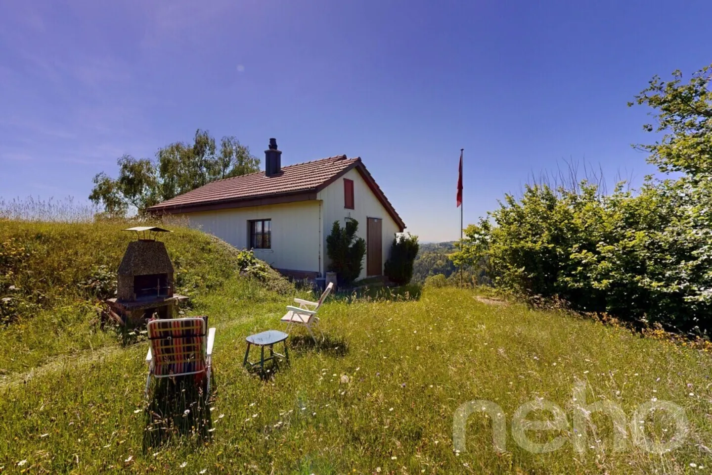 Maison de vacances avec vue panoramique - tranquillité et grandes perspectives à Sternenberg - Photo 2 sur 12