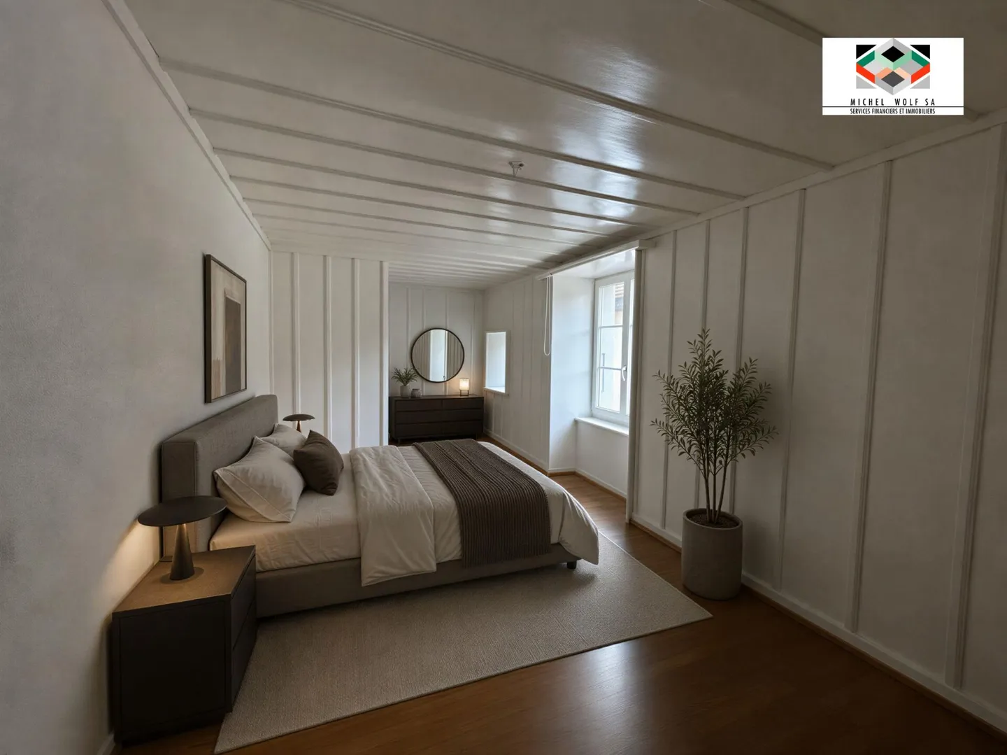 Bellissimo appartamento di 3 locali a Valangin - Foto 3 di 5