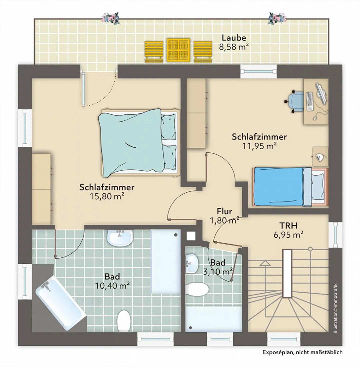 Oasi abitativa affascinante e stilosa - Niederscherli - Foto 11 di 12