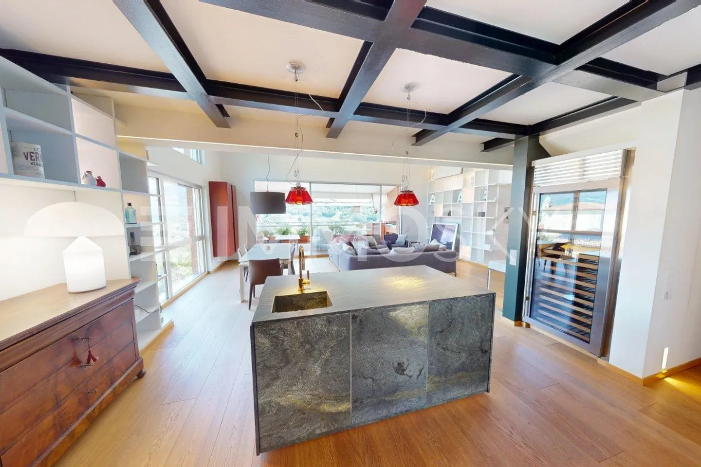 Prächtige Panoramaluxuswohnung in Collina d’Oro - Foto 3 von 5