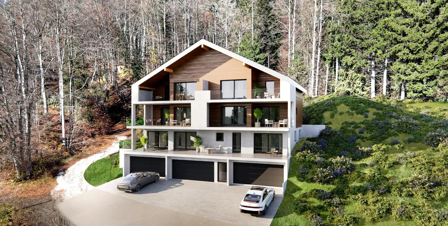 5.5 Room Apartment in Semi-Detached House Residence ALTIS Lot 3 - Photo 2 of 4