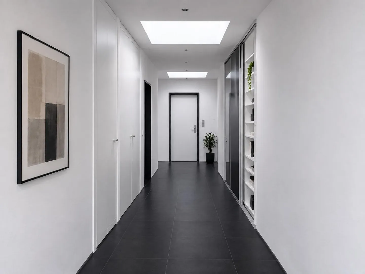 162 m² Attikawohnung mit Rundum-Terrasse, Alpenblick & direktem Liftzu - Photo 15 sur 18