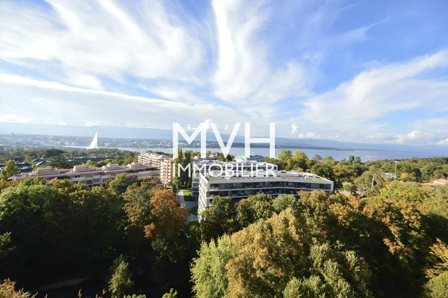 Furnished penthouse 270m2 with views of the Jet d'Eau and Mont-Blanc - Photo 2 of 10