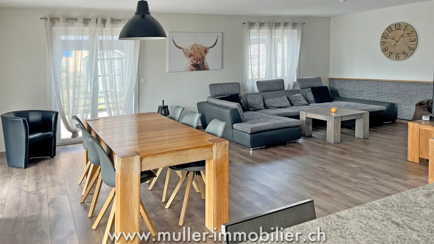 Très belle maison individuelle entre Bulle et Oron-la-Ville - Photo 7 sur 13