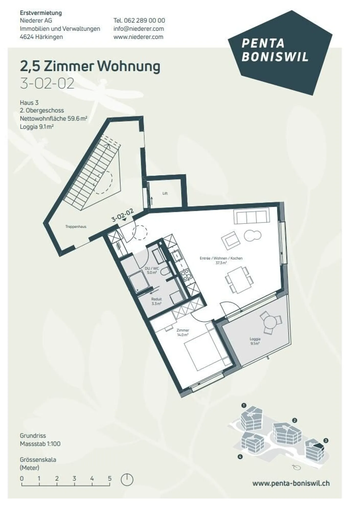 Appartement moderne à Boniswil - Photo 8 sur 9