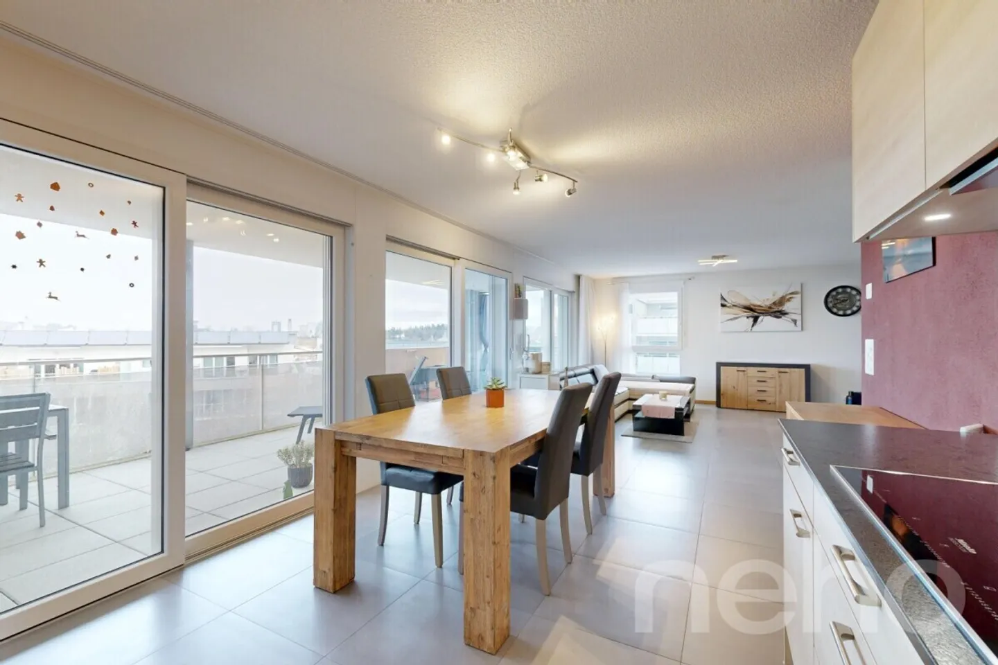 T4 Apartment of 106 m² with mountain view in La Chaux-de-Fonds - Photo 9 of 12