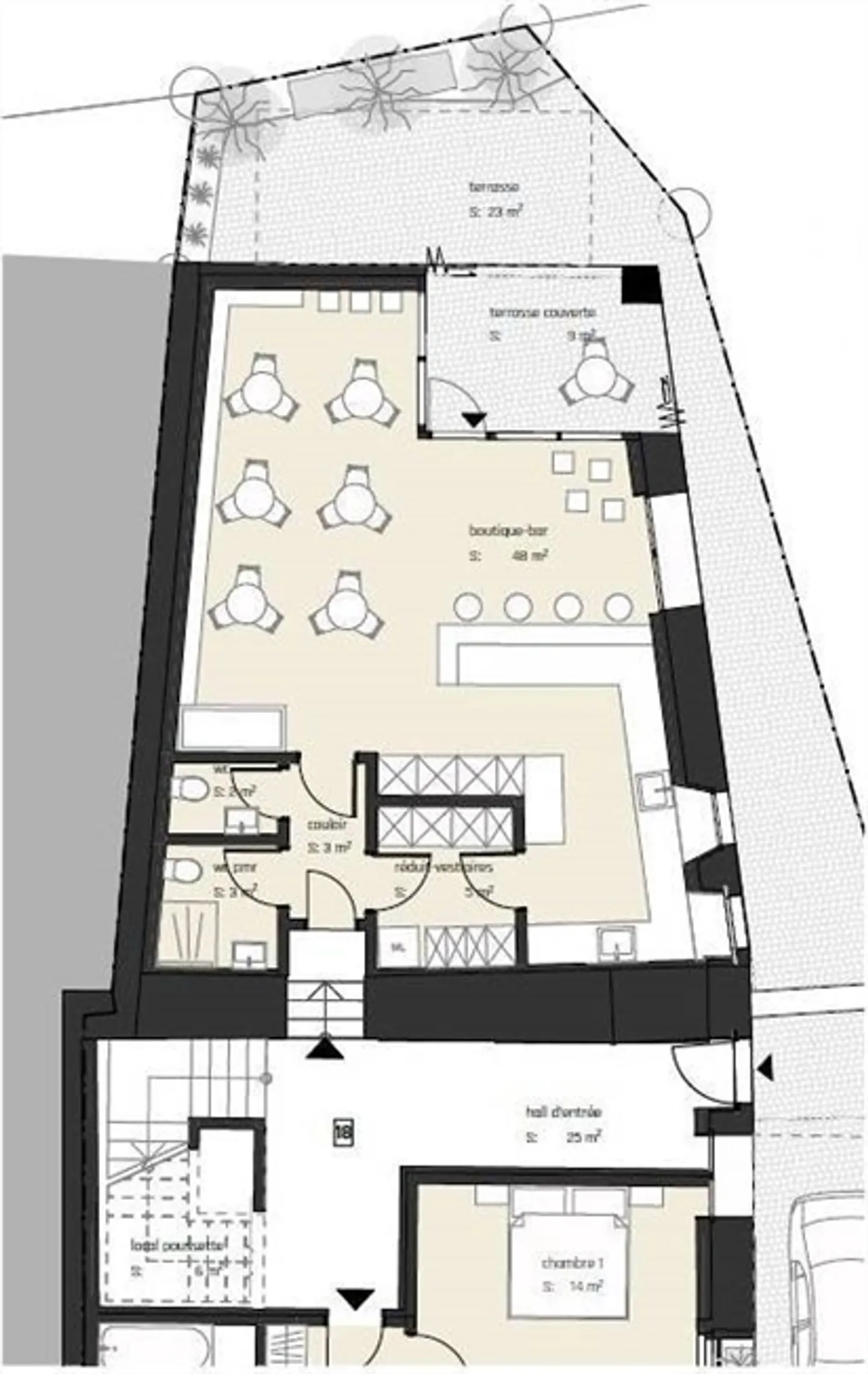 «Neubau - Die Baustelle hat begonnen Geschäftslokal mit Terrasse» - Foto 9 von 11