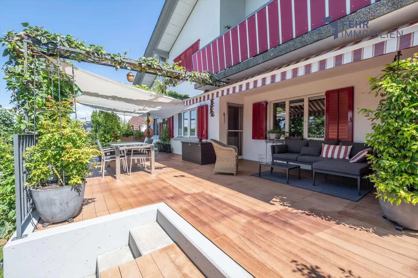 Fehr Immobilier - Appartement de jardin moderne 4½ pièces dans un emplacement calme et ensoleillé - Photo 3 sur 13