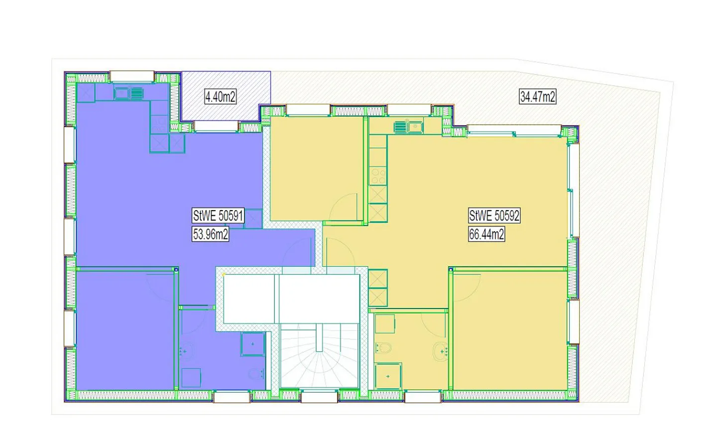 Erstbezug: Moderne 3.5-Zimmer-Wohnung mit See- und Bergsicht - Photo 7 of 7