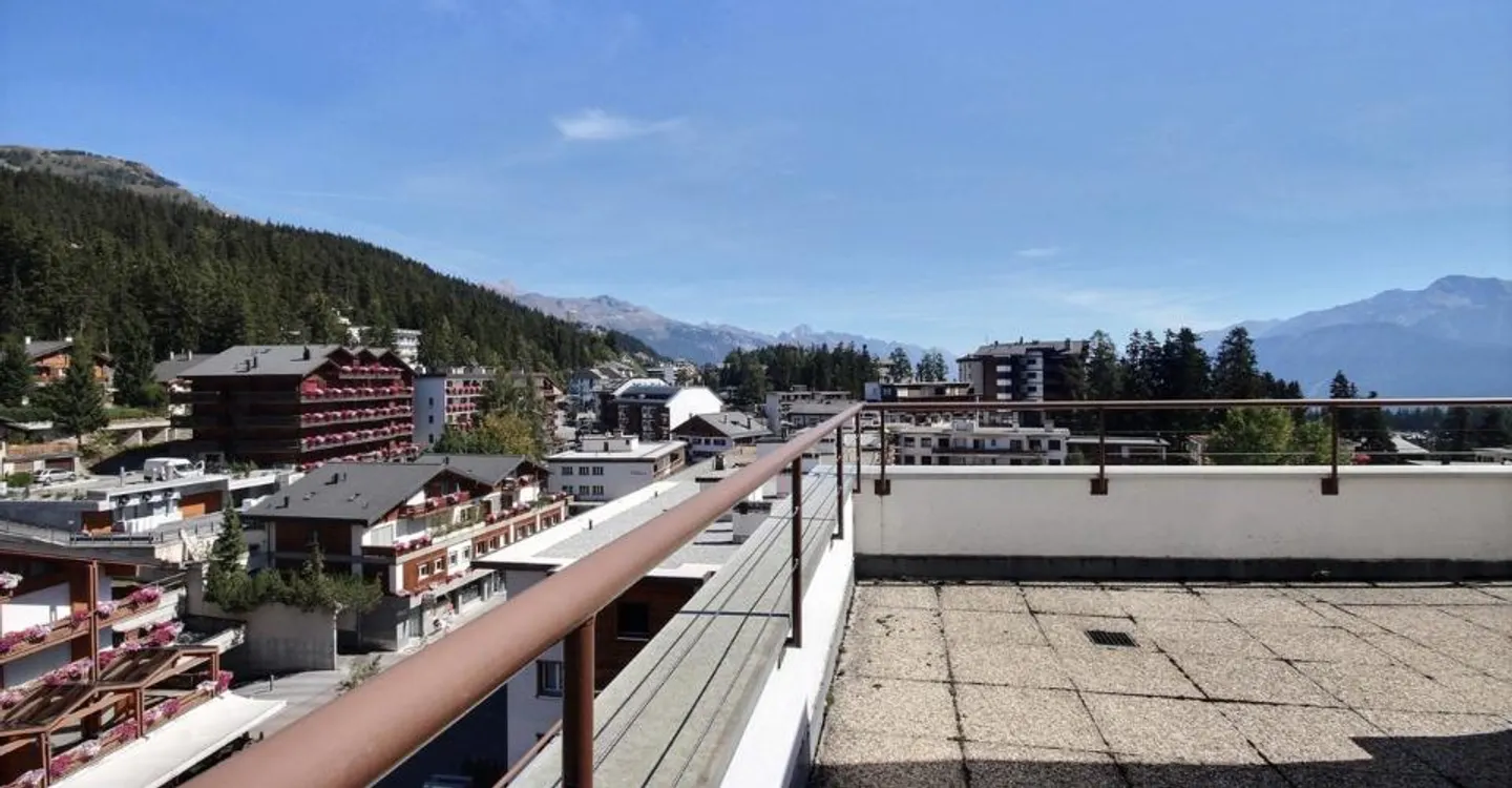 Seltenes Attikaduplex im Herzen von Crans-Montana - Foto 12 von 12