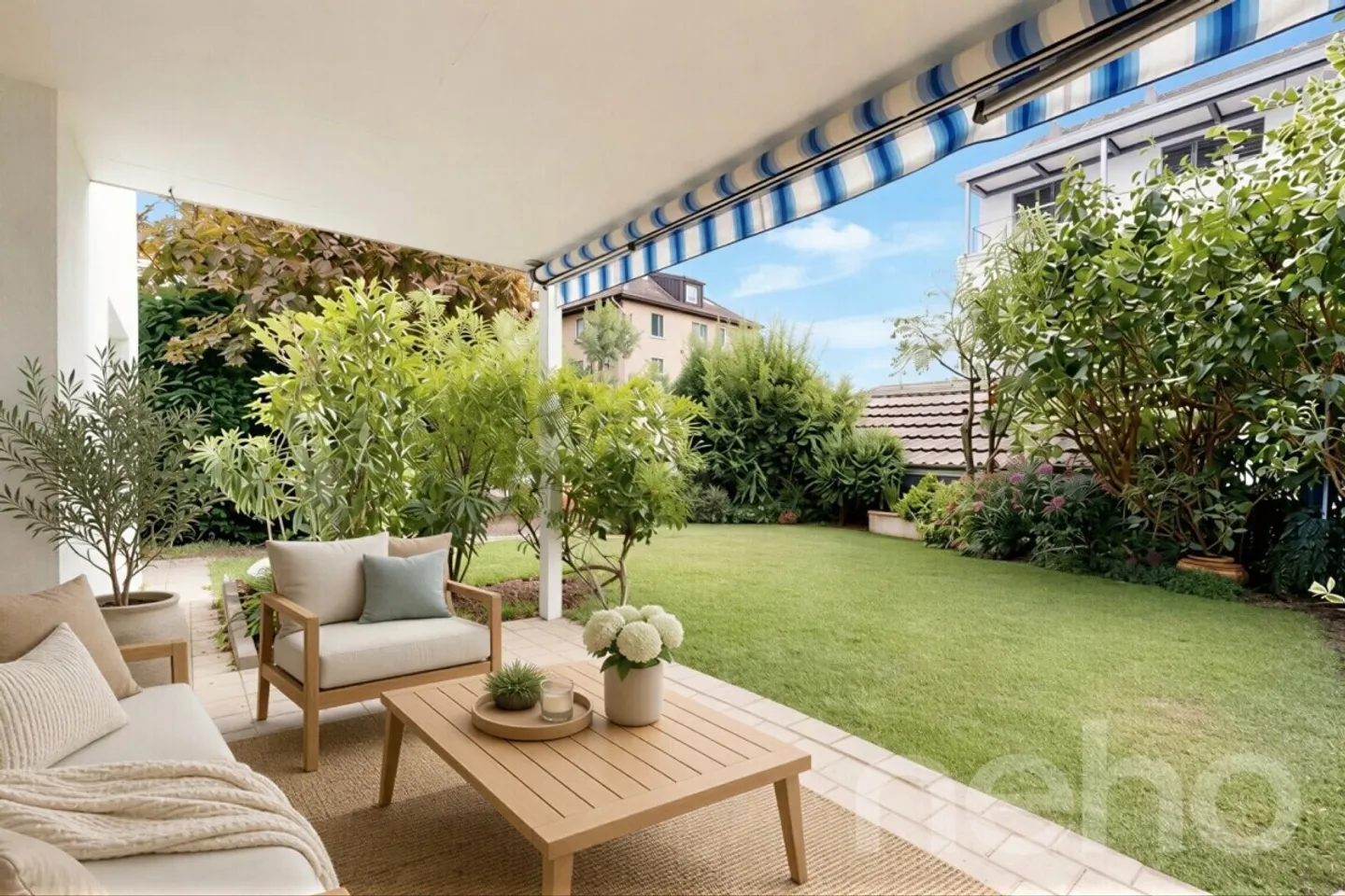 Vivere in un paradiso giardino? 4,5 camere in una posizione attraente - Foto 2 di 12
