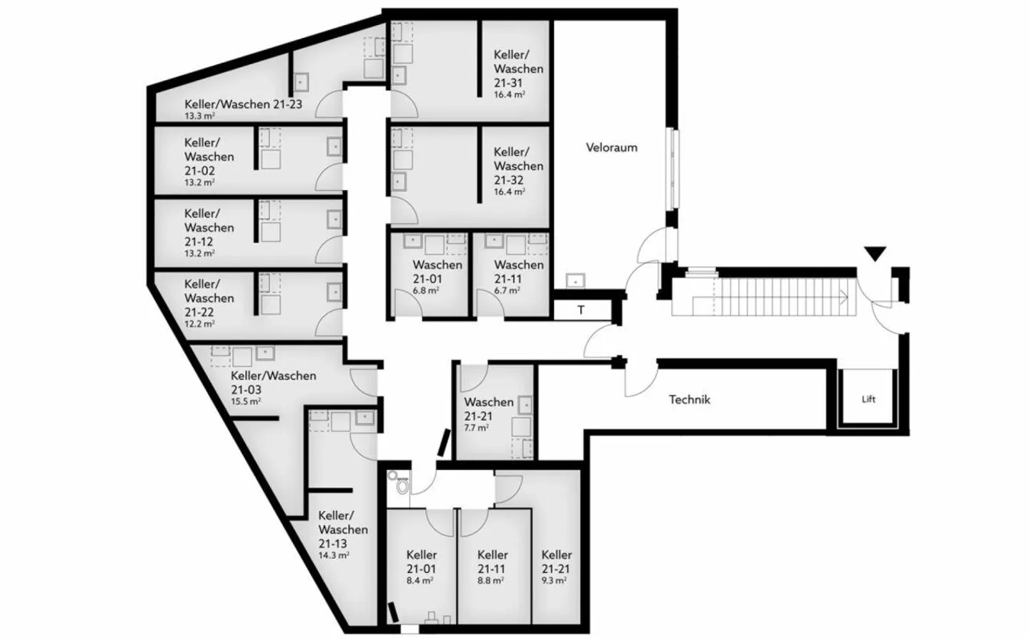 81 m² - 2.5-Room Garden Apartment - Photo 9 of 10