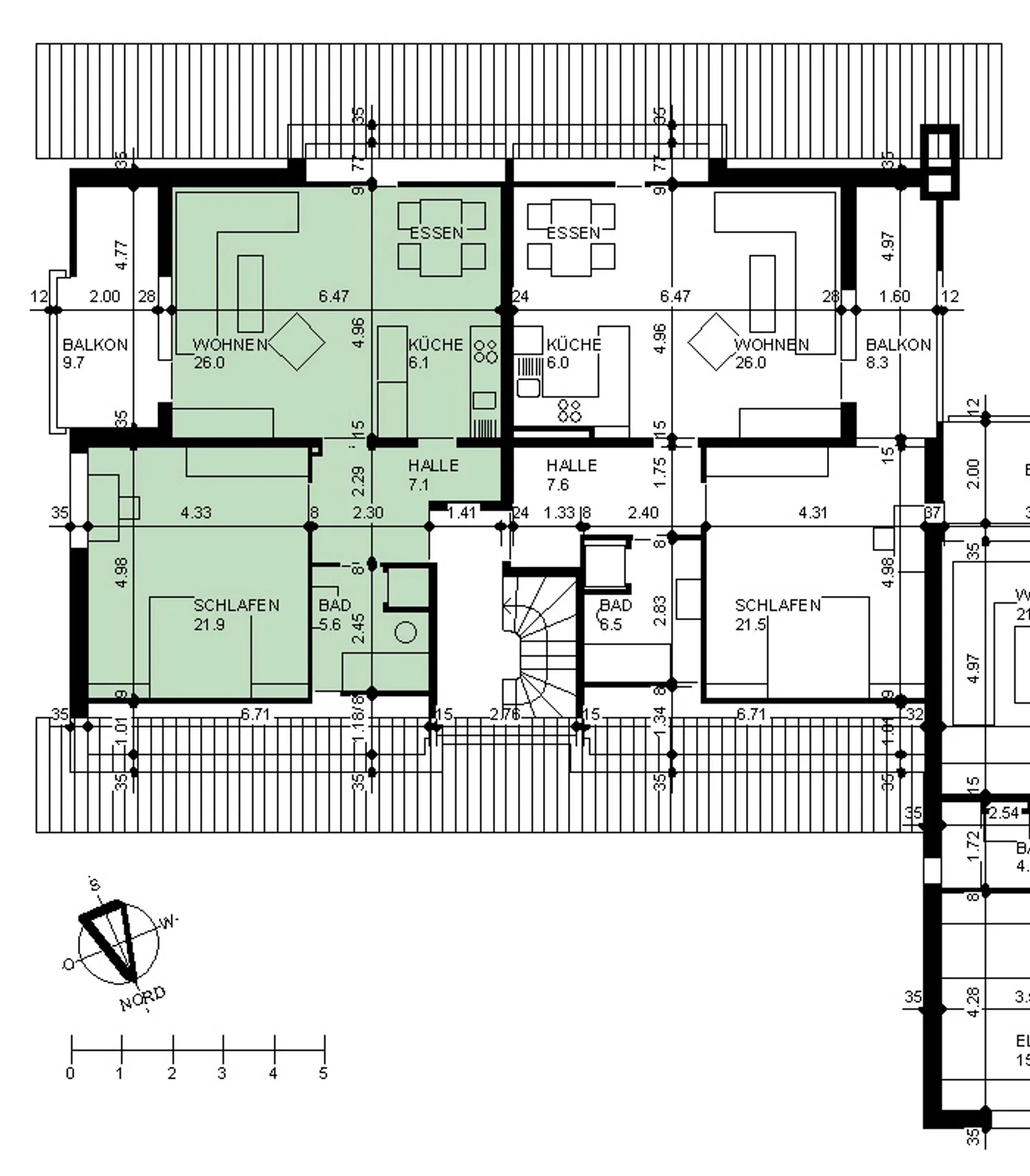 Appartamento mansardato di 2 stanze con vista spettacolare - Foto 5 di 5