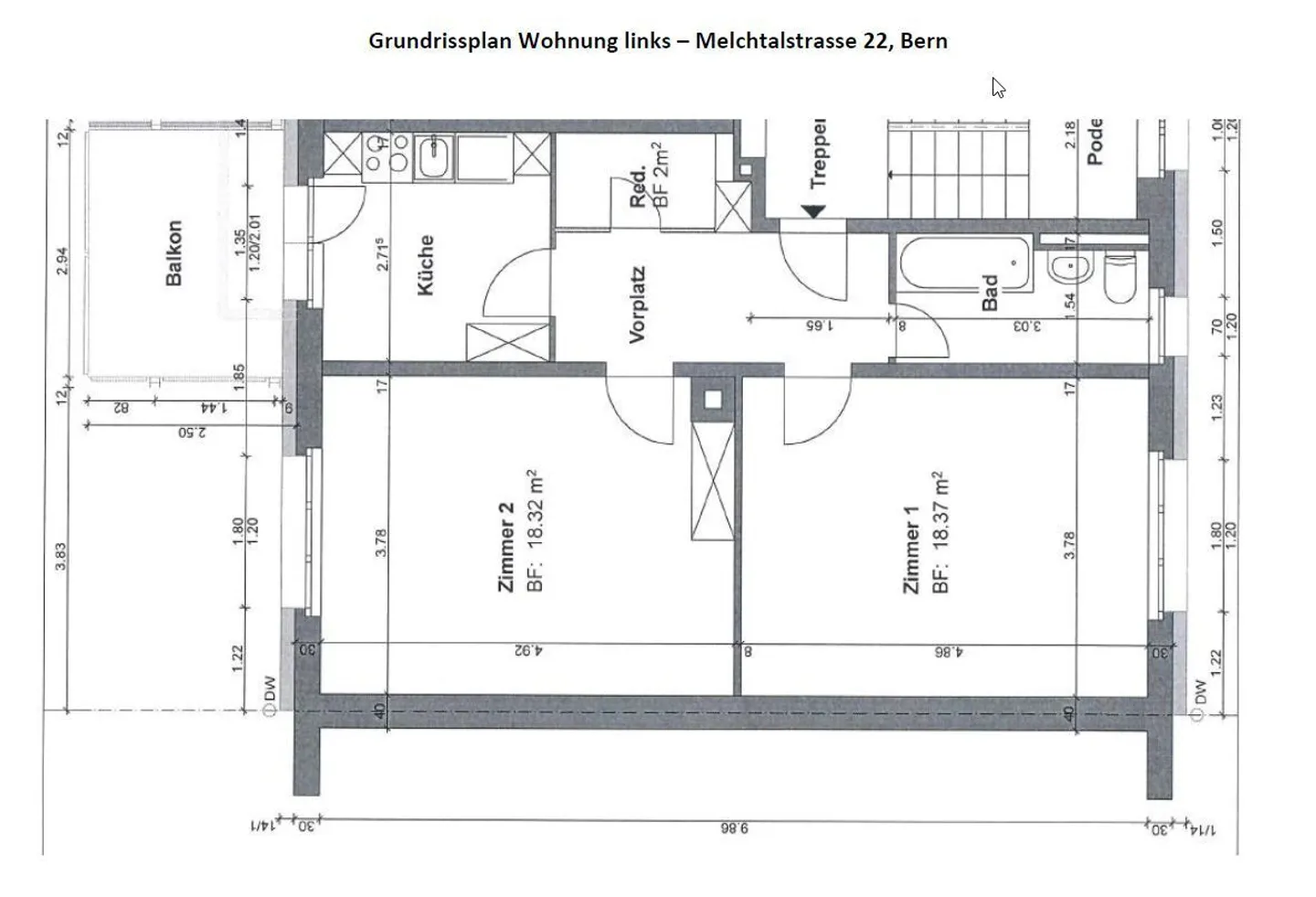 Charmante 2.5-Zimmer Wohnung - Foto 8 von 8