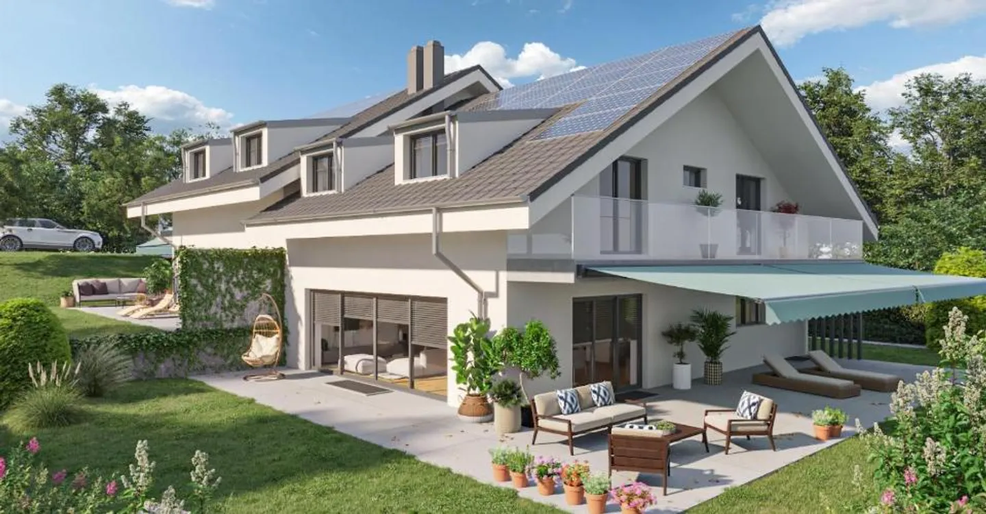 Offene Baustelle! Projekt von 2 Zwillingsvillen nach Plänen (nur noch eine übrig) - Foto 1 von 7