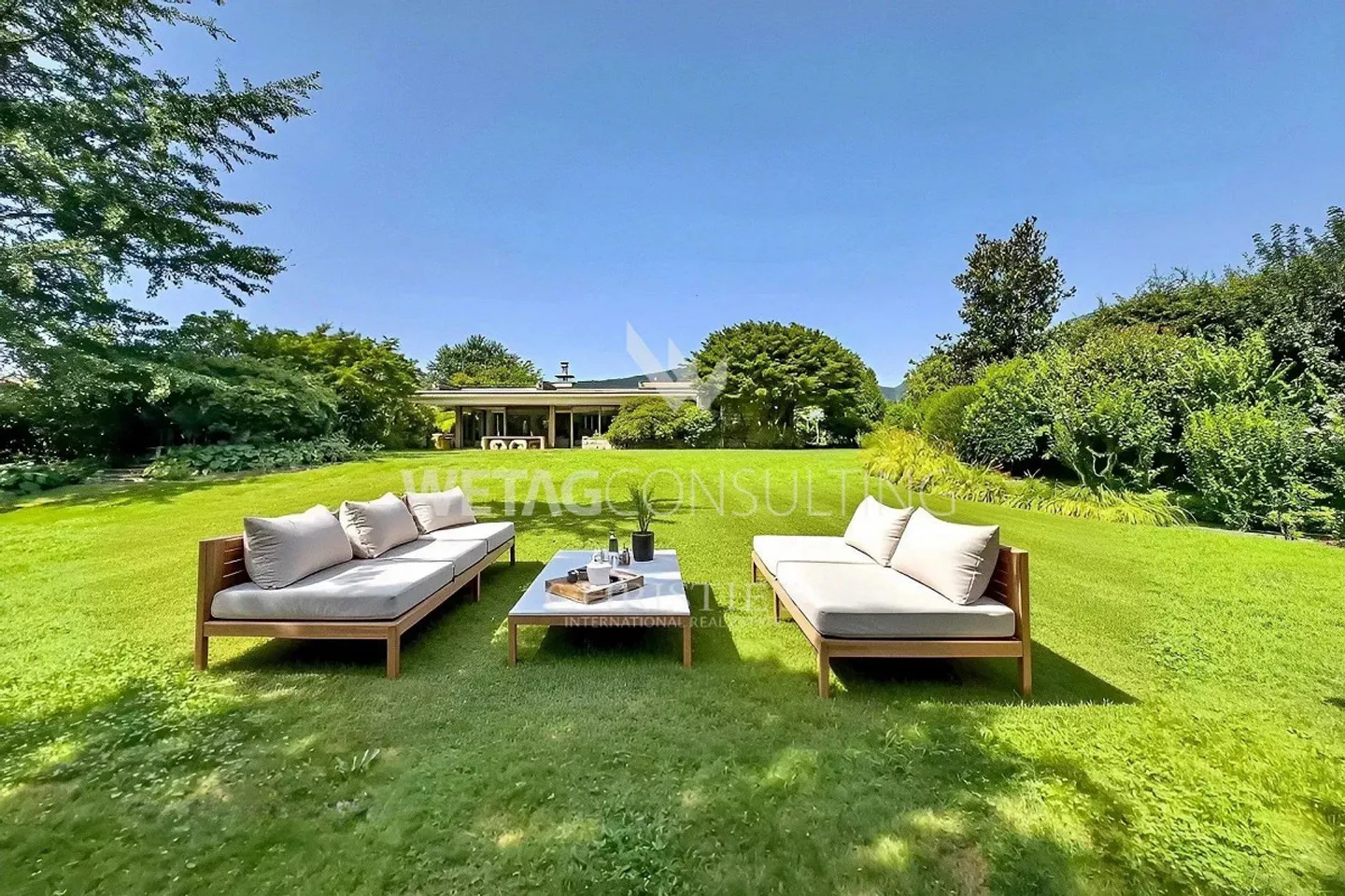 Lugano-Magliaso: magnifica villa con piscina interna, direttamente sul lago di Lugano - Foto 6 di 13