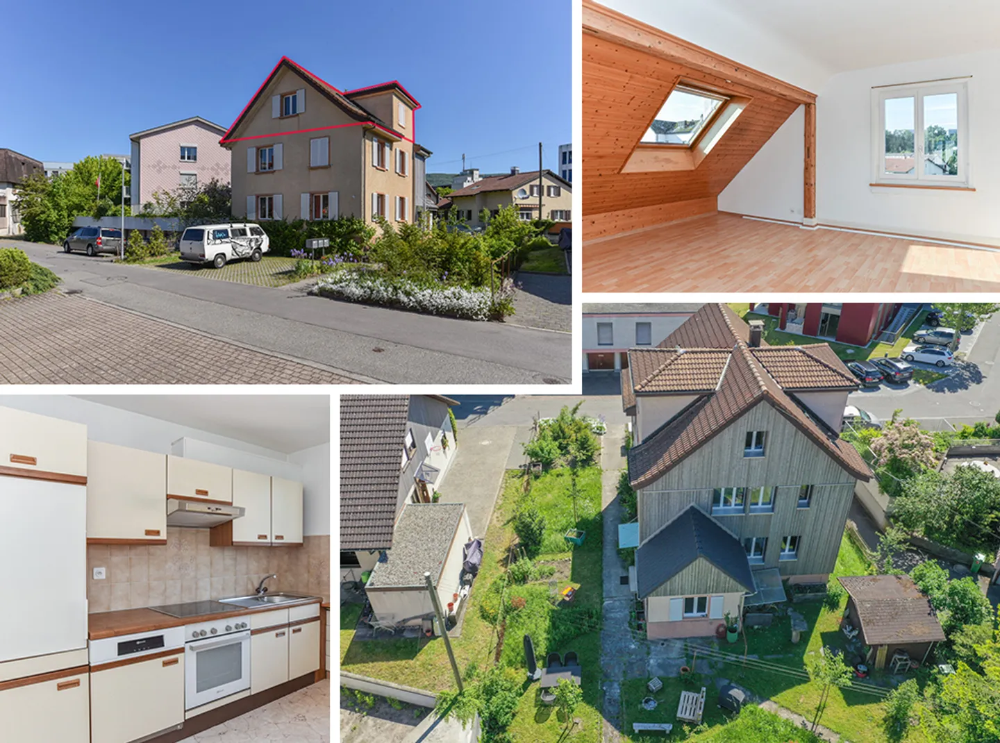 Charmante DG-Wohnung in Aarau - Foto 1 von 13