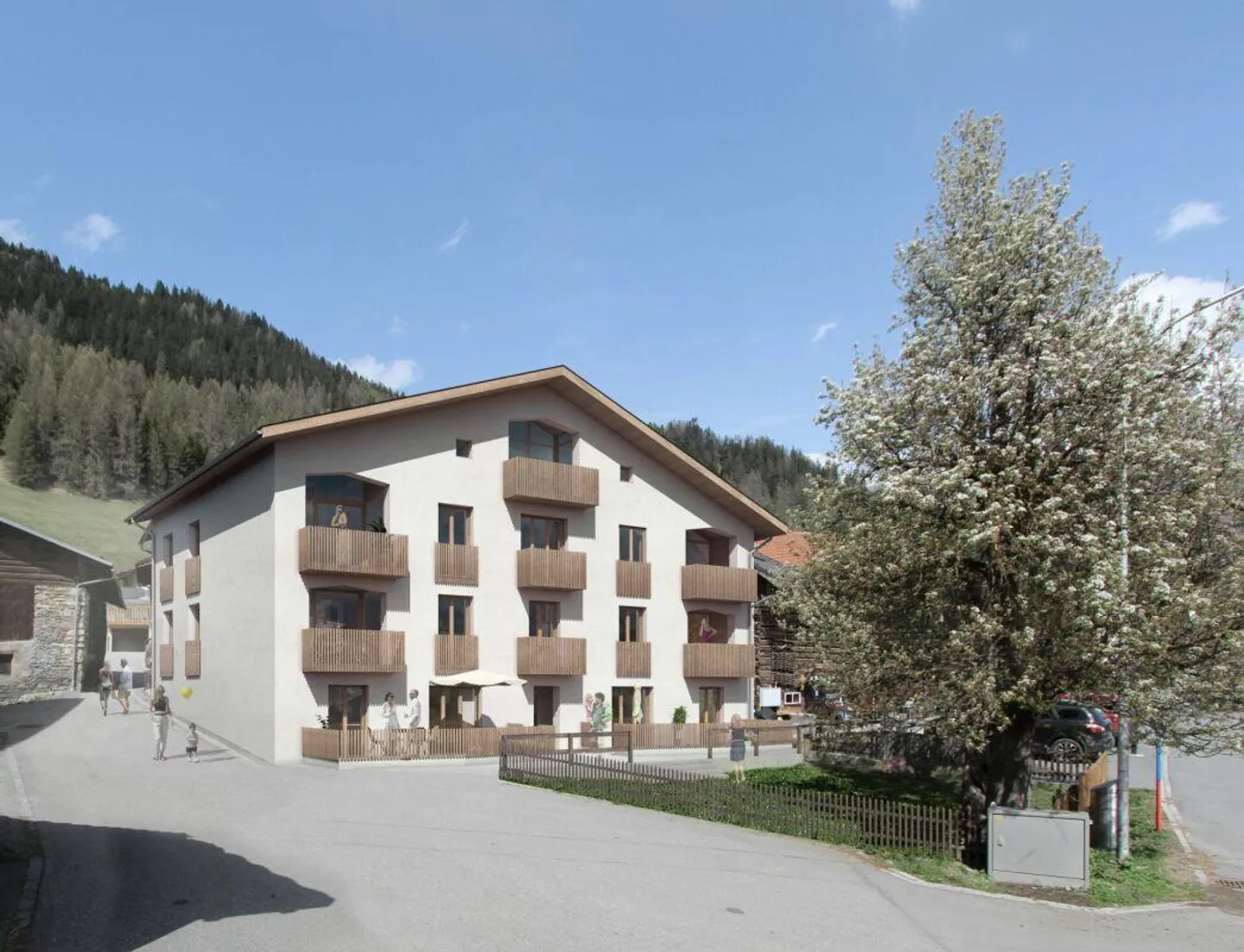 Nouveau projet de construction à Lain près de Lenzerheide - Photo 1 sur 11