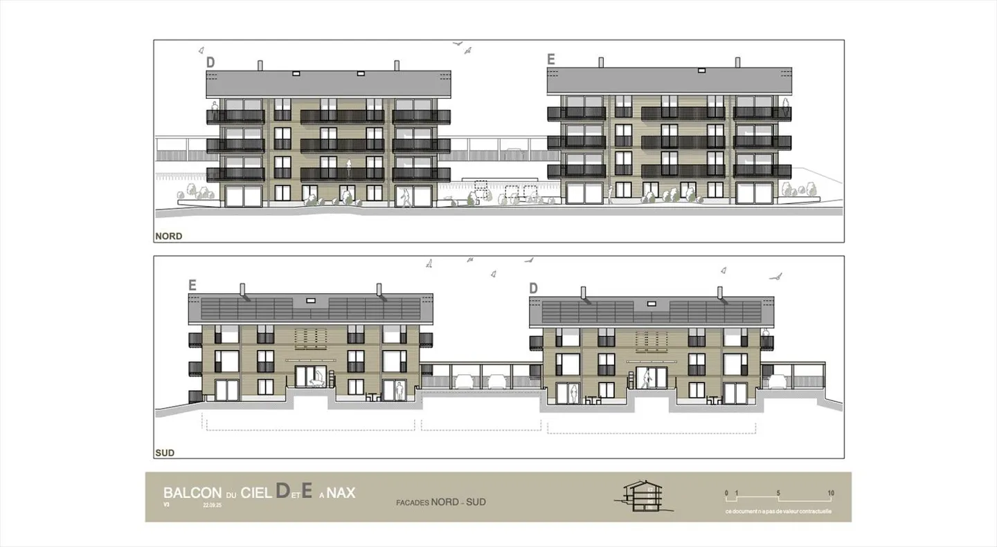 NAX - Studio sous les combles - Balcon vers le ciel E32 - Photo 6 sur 7