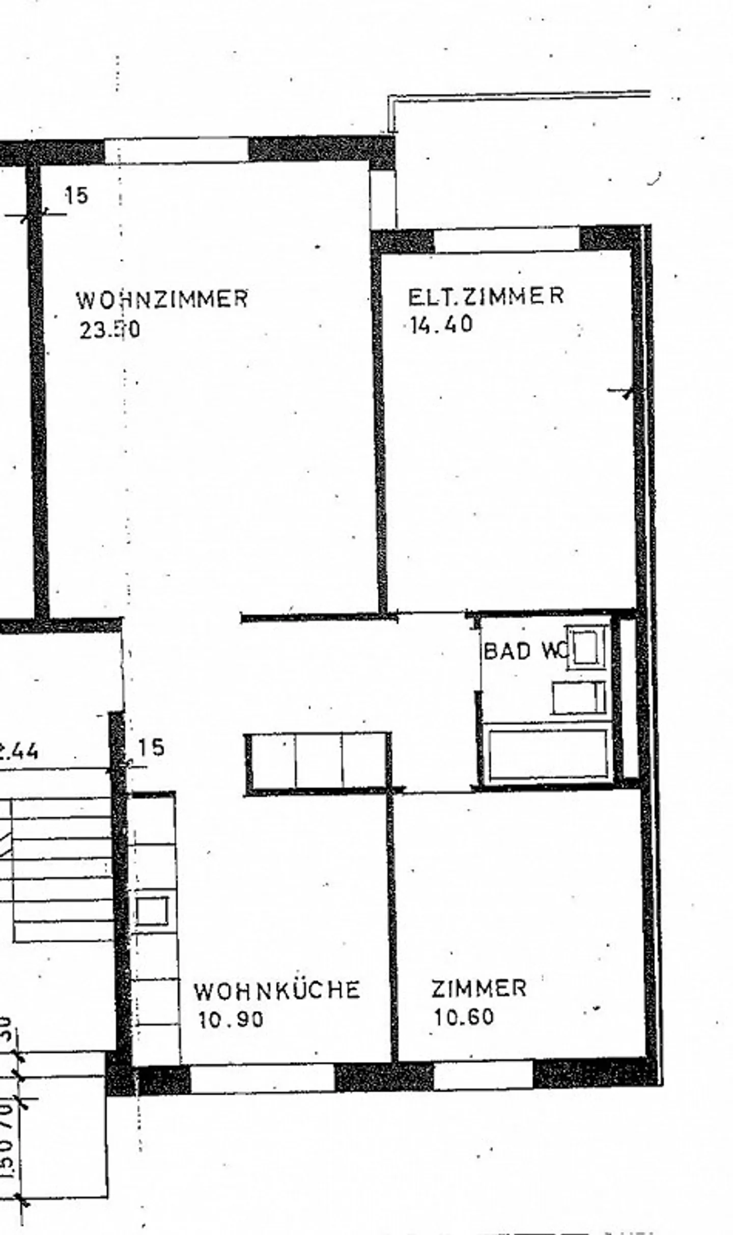 Appartement lumineux avec parquet et balcon - Photo 9 sur 9