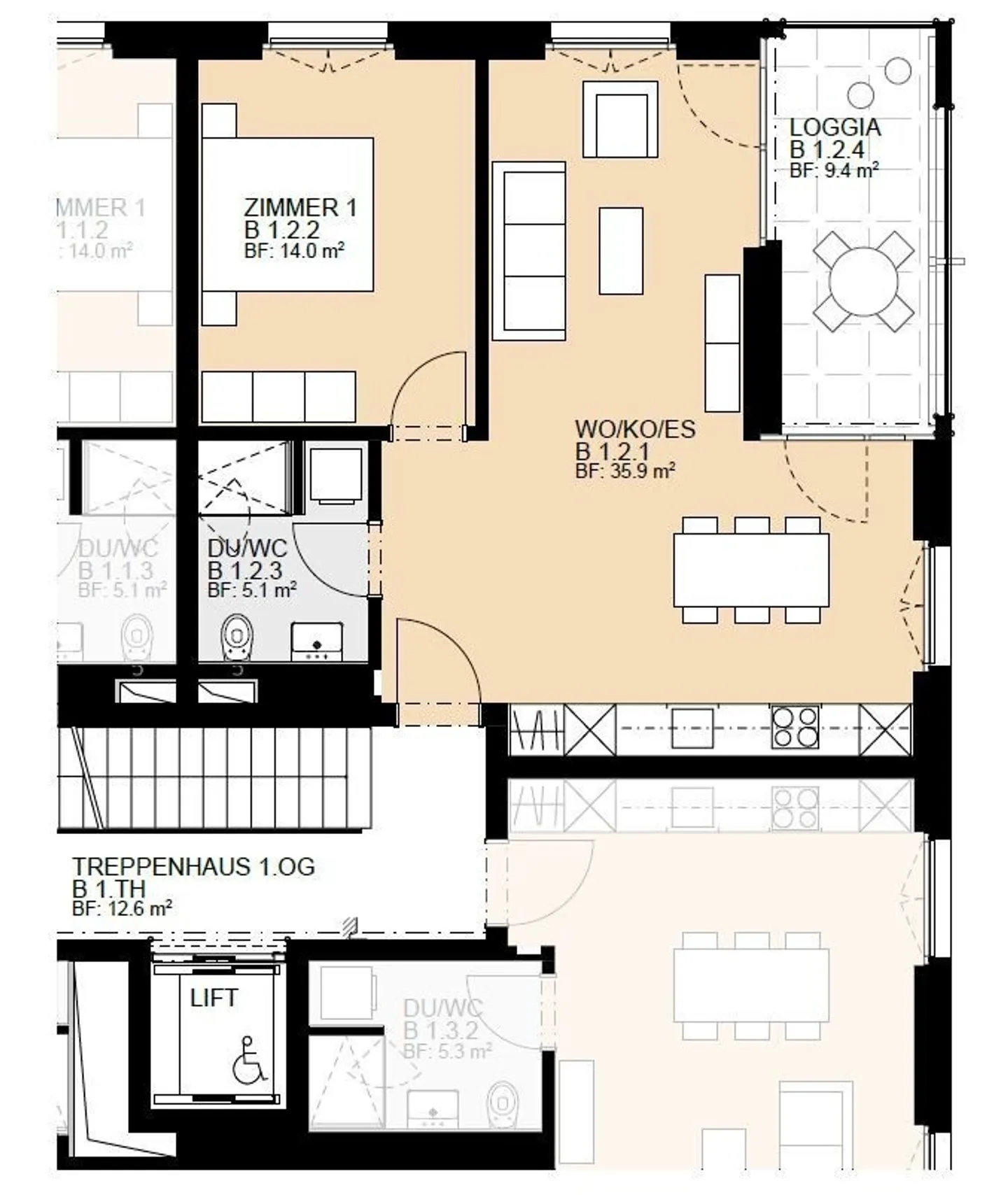 Stylische Neubauwohnung in zentraler Lage - Foto 2 von 10