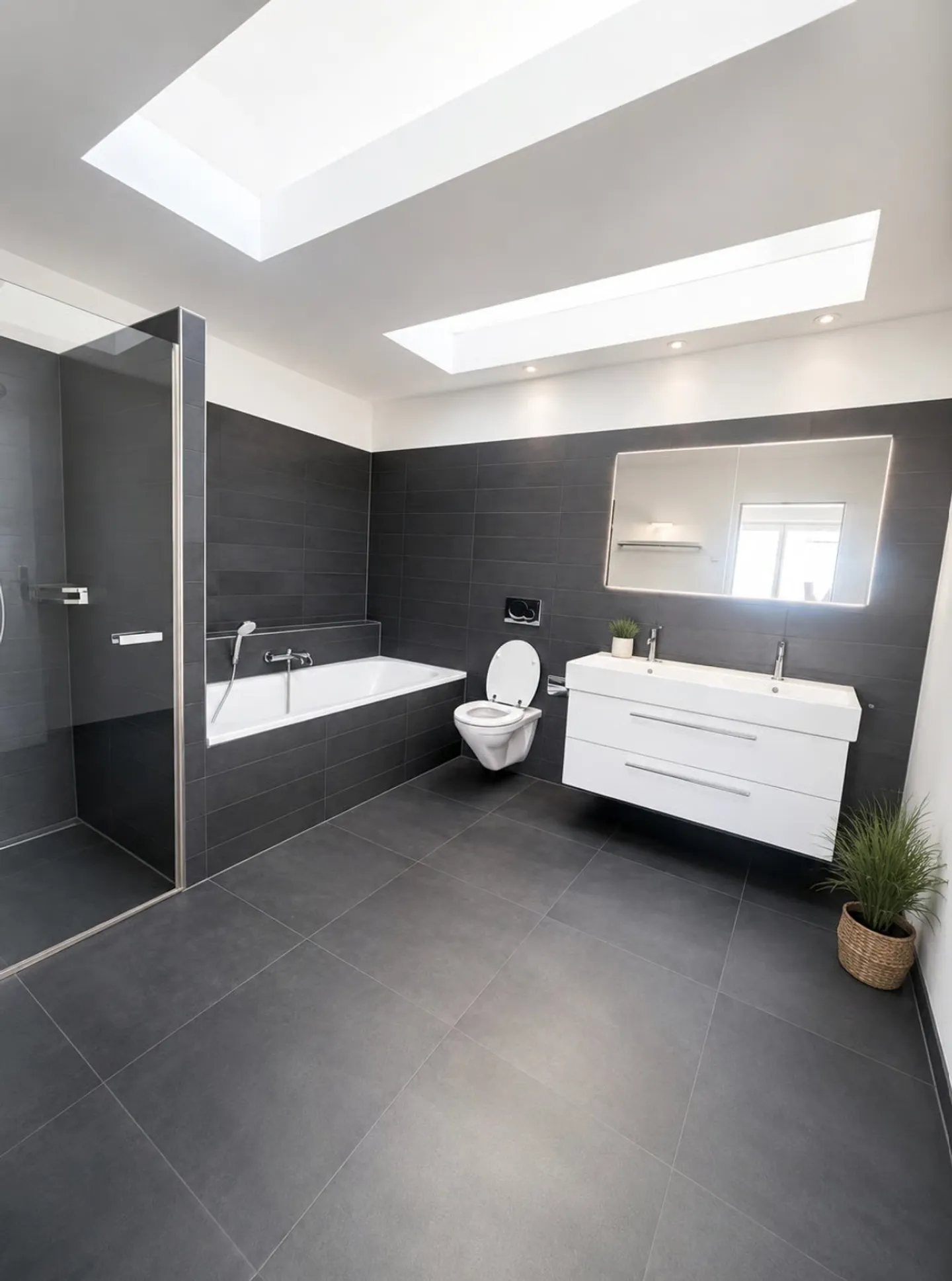 Traumhaftes Wohnen mit luxuriösem Ausbau! 1 grosses Schlafzimmer im OG, Rest offen gestaltet - Photo 9 sur 11