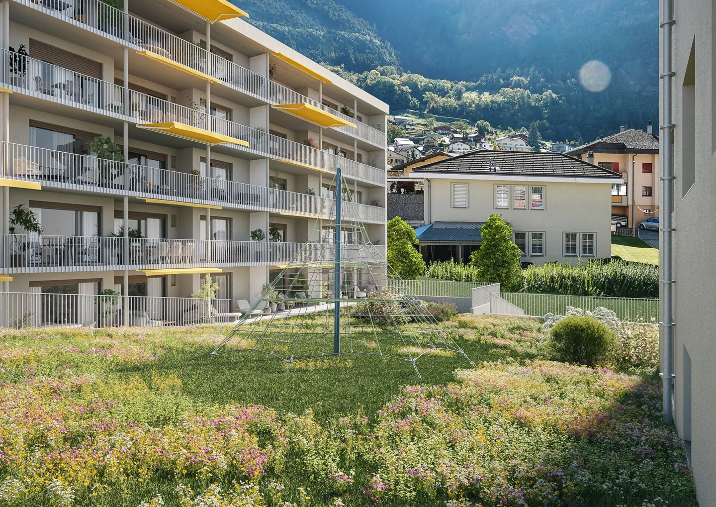 Moderne 2.5-Zimmer-Wohnung in Visp - Foto 3 von 8
