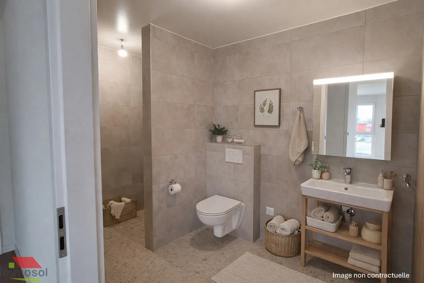 Appartement moderne 2,5 pièces - Photo 3 sur 3