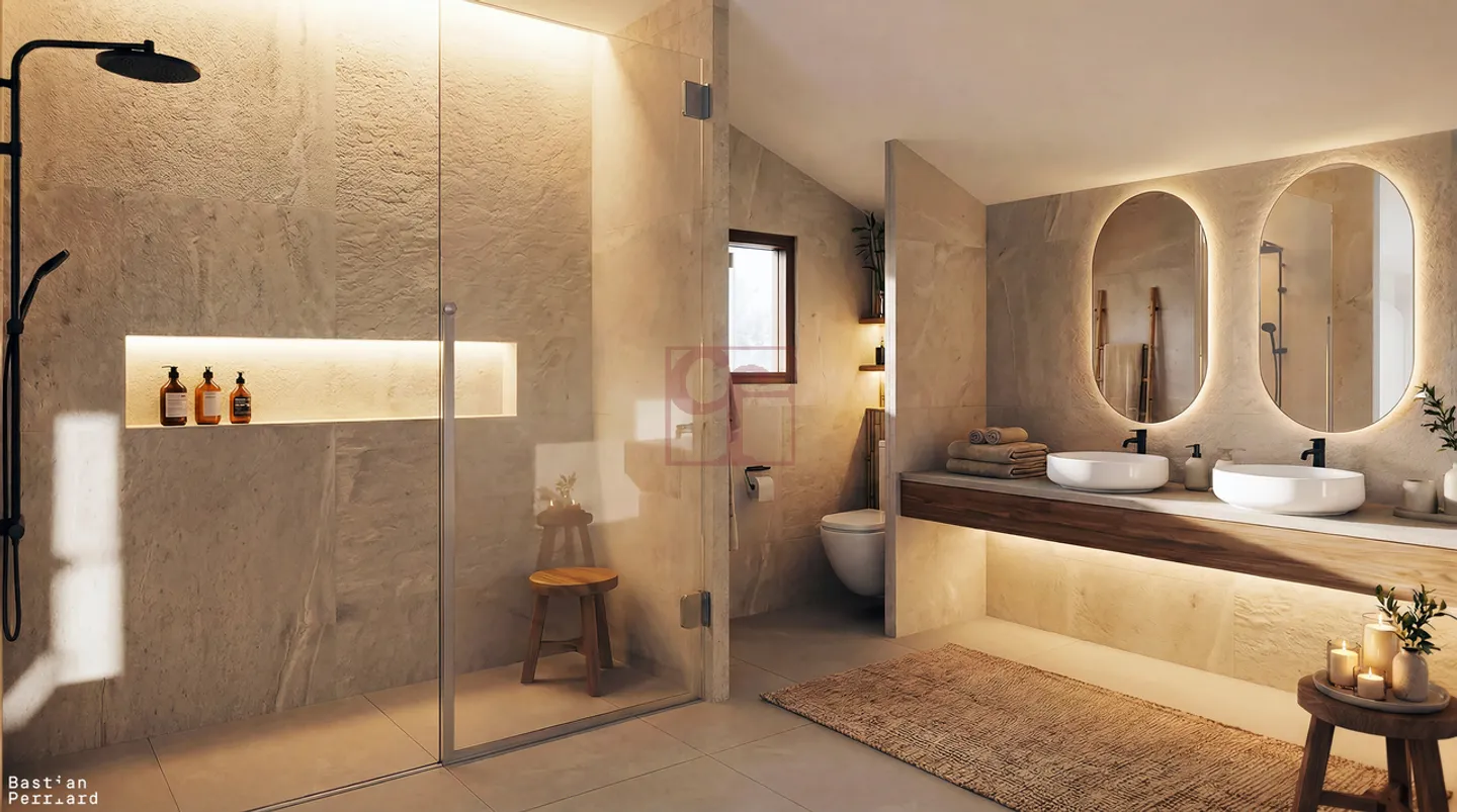 Crésuz – Neue hochwertige Wohnung mit 5,5 Zimmern, Panoramablick - Foto 2 von 5