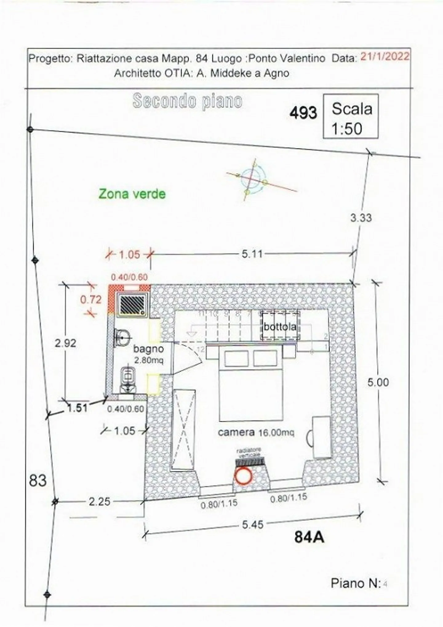 Casa di 4 locali con giardino con rustico da ristrutturare - Foto 23 di 23